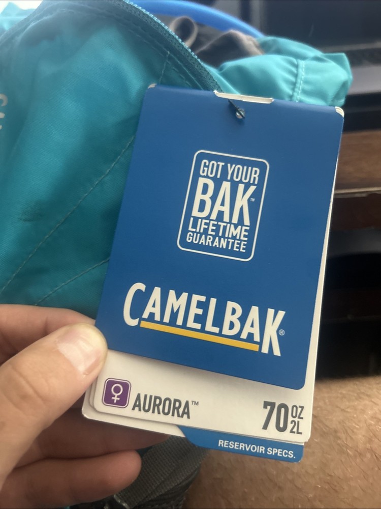 Camelbak Aurora Teal Blue Hydration Backpack New With Tags 2L