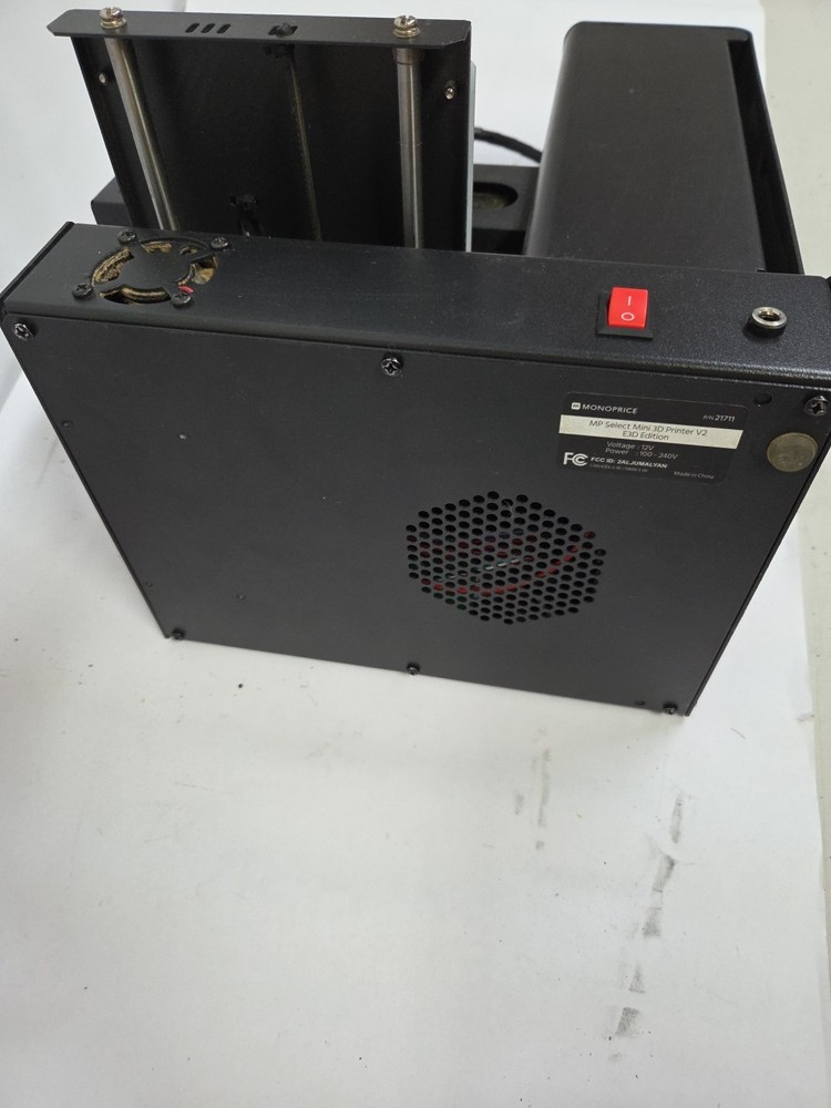 IIIP Monoprice MP Select Mini 3D PRINTER V2 E3D 21711- Works!