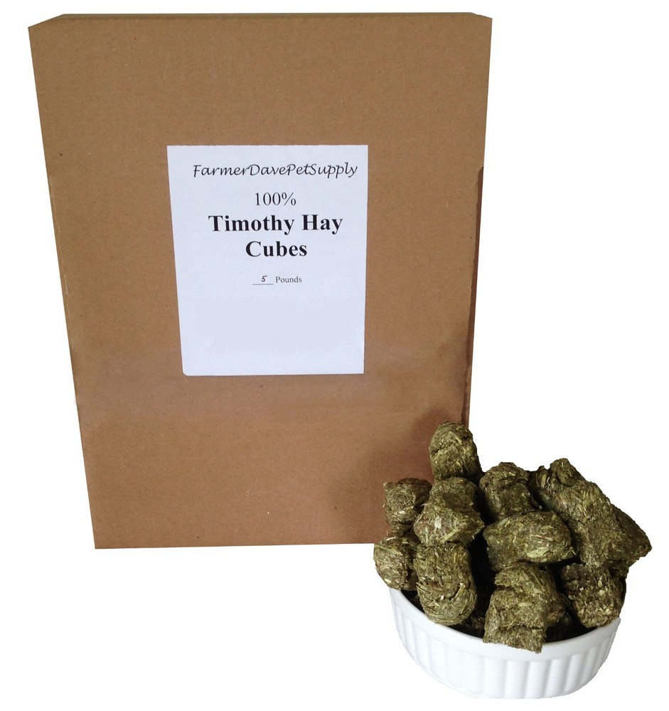 5 lb Timothy Hay Mini Cubes for Pets