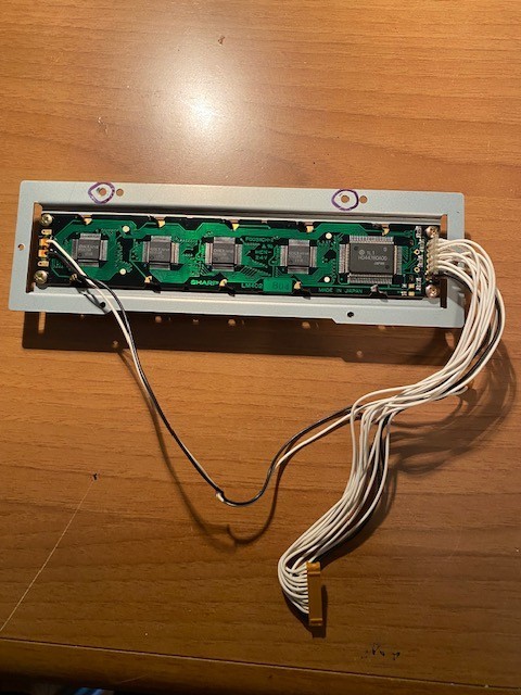 Roland JV-80 Display