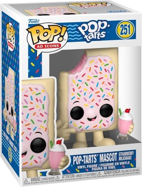 Funko Pop Pop Tart (Strawberry Milkshake) Figure w/ Protector