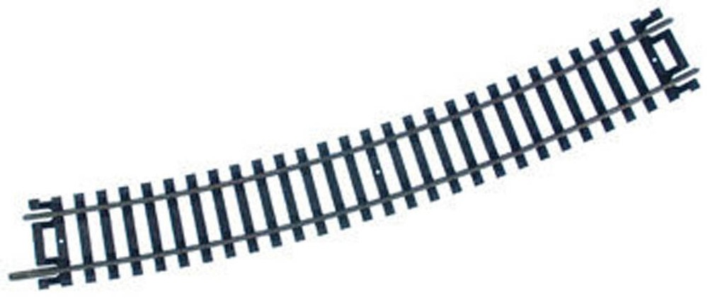 Atlas HO Scale Code 100 22" Radius Curve Bulk Model Train Track (10-Pack)