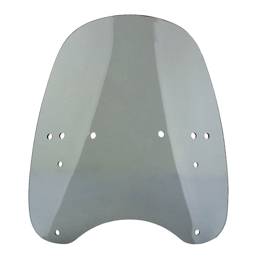 US Large Motorcycle Windshield Wind Screen Deflector bike Windscreen Universal