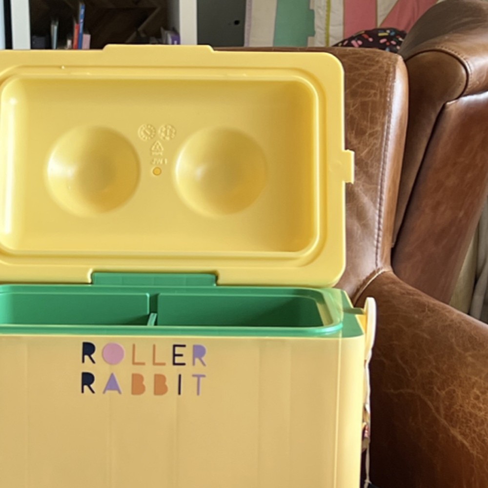 Roller Rabbit Yellow Cooler Box TARGET EXCLUSIVE