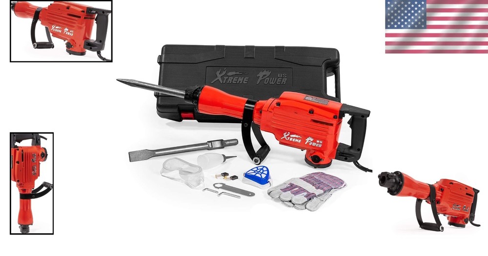 Industrial Demolition Drill Combo