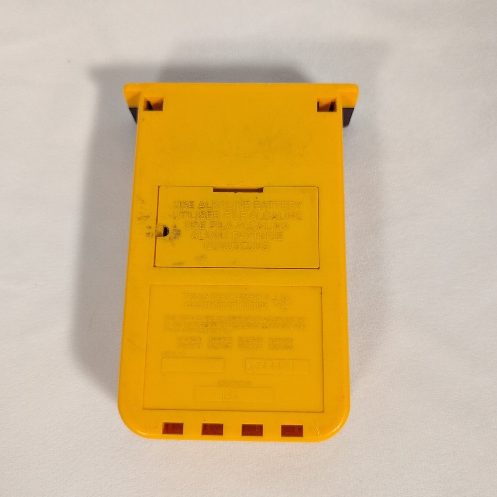 Texas Instruments Little Professor 1976 Learning Teaching Calculator Tested