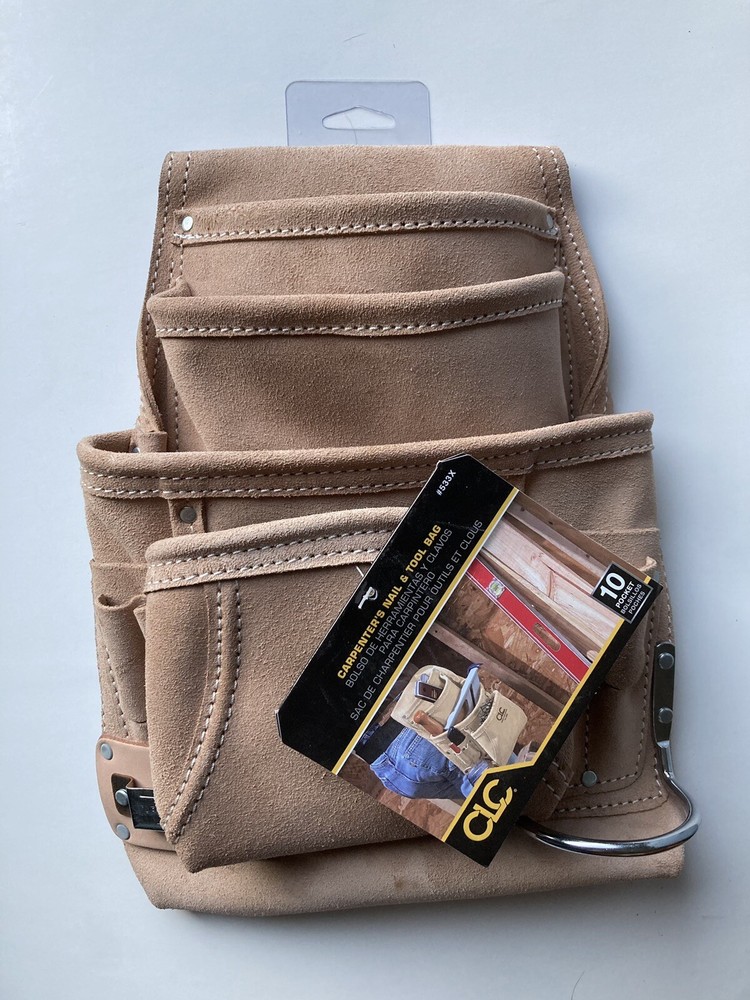 CLC 533X Leather Tool Pouch Tan 1 pc