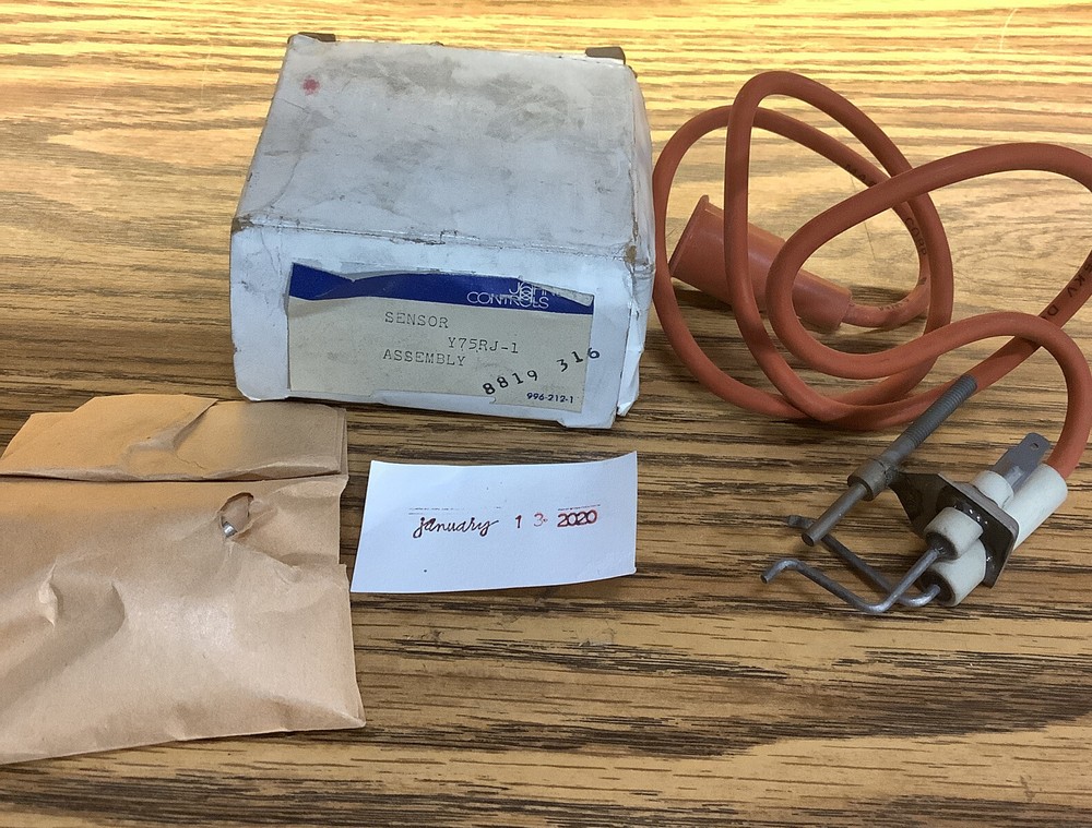 Used Johnson Control Y75RJ-1 Baso Flame Sensor Assembly #11