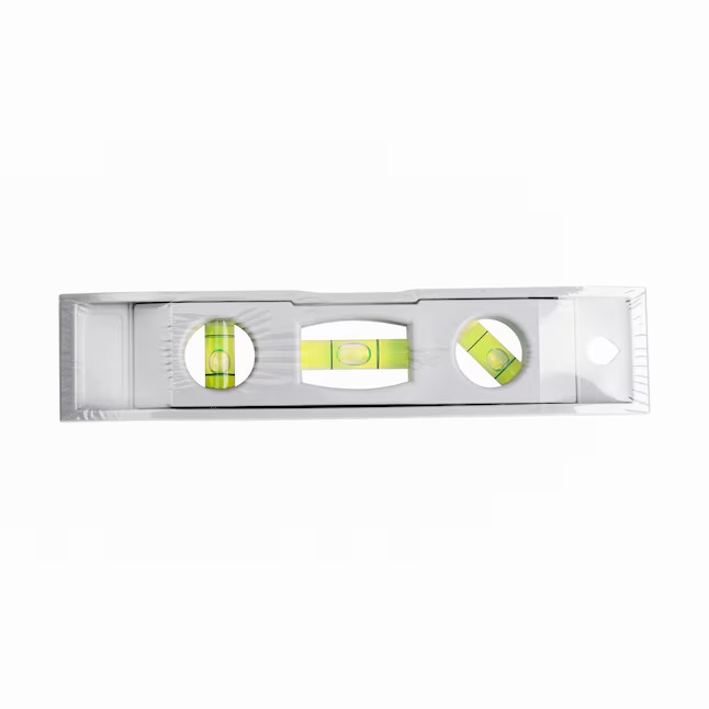 Project Source Plastic 6-in 3 Vial Torpedo level