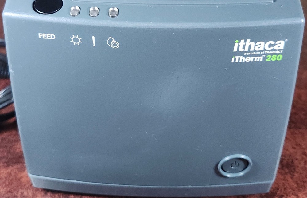 Transact ITHACA iTherm 280 Thermal POS Receipt Printer MOD 280-S