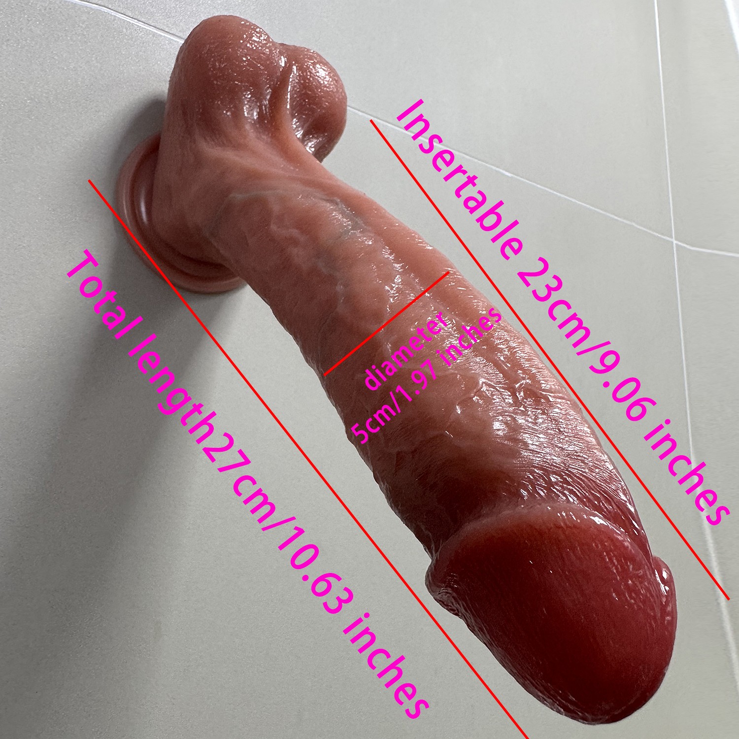 Huge Realistic 11 inch Dildoe Big Cock Long G-spot Massage Sex Toys for Women