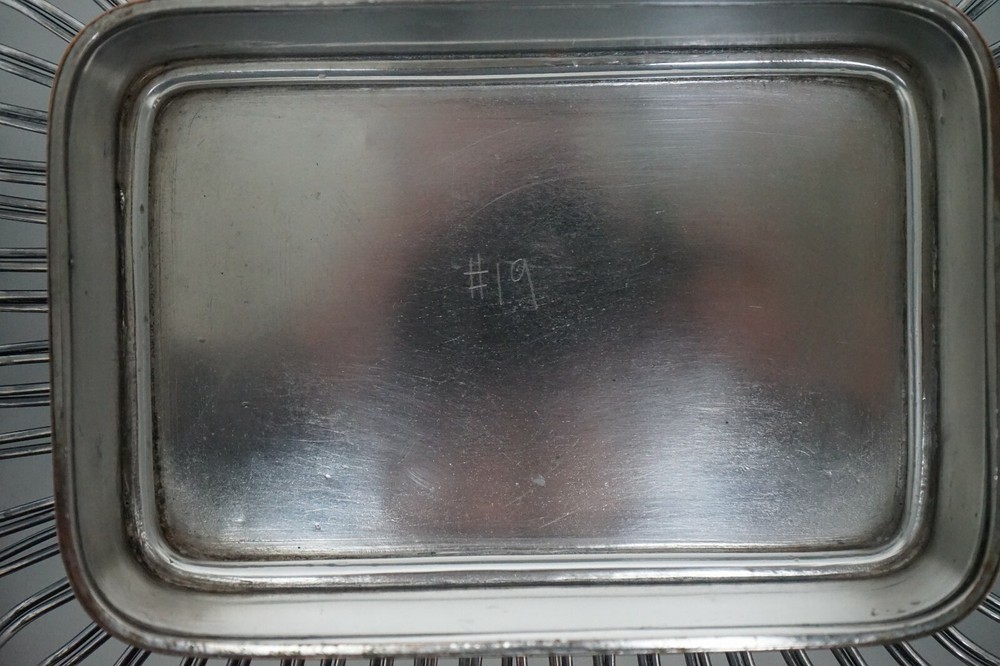 Vintage Silver Plated Fruit Bowl Basket Kitchen Table Decor