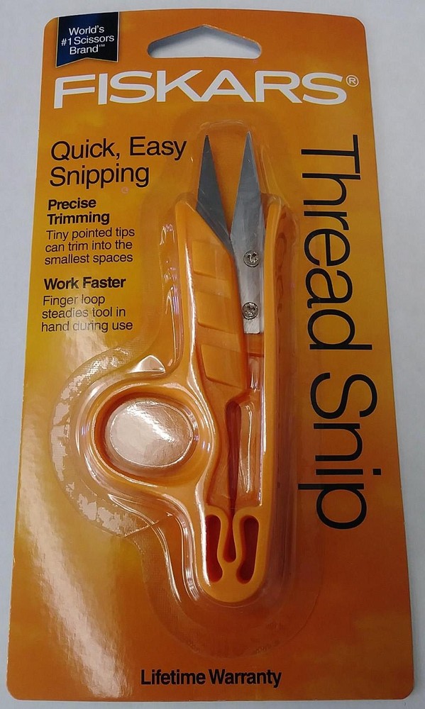 FISKARS 01-004014J Thread Clip Snip Precise Trimming