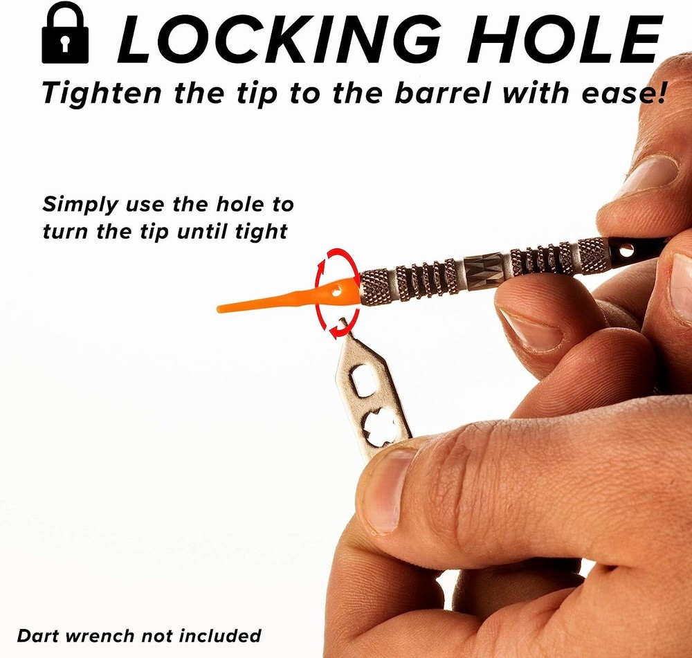 Viper Dart Accessory: Tufflex III 2BA Thread Soft Tip Dart Points 1000 Pack