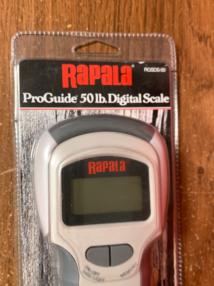 Rapala ProGuide 50lb Digital Scale NOS FS
