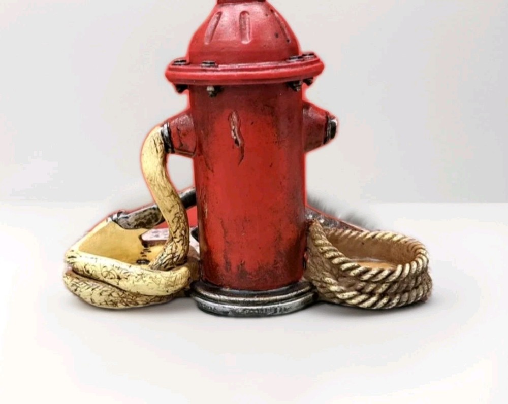 Fire Hydrant Salt and Pepper Shaker Holder