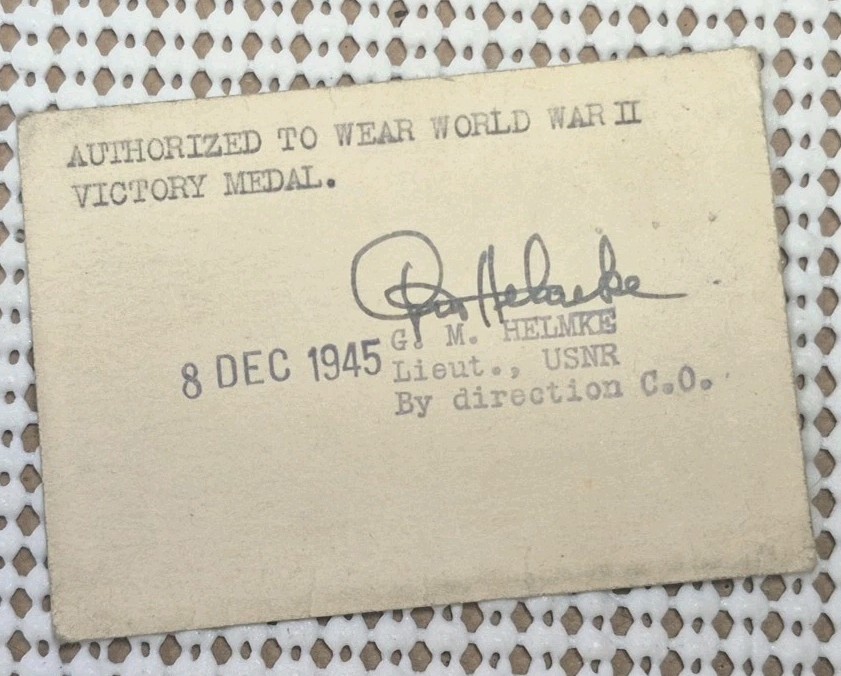 WWII US Navy Dog Tag Lot