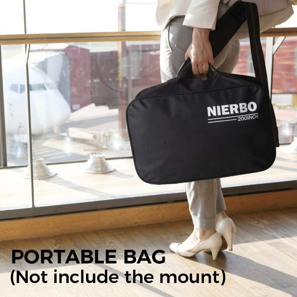 High Definition 200 Inch Projector Screen Wide Viewing Angle