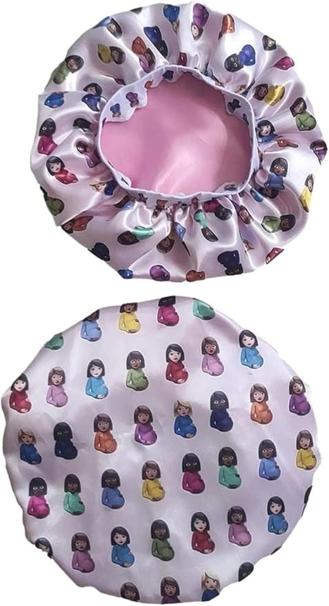 2pc White & Blue Certified Lover Bonnet