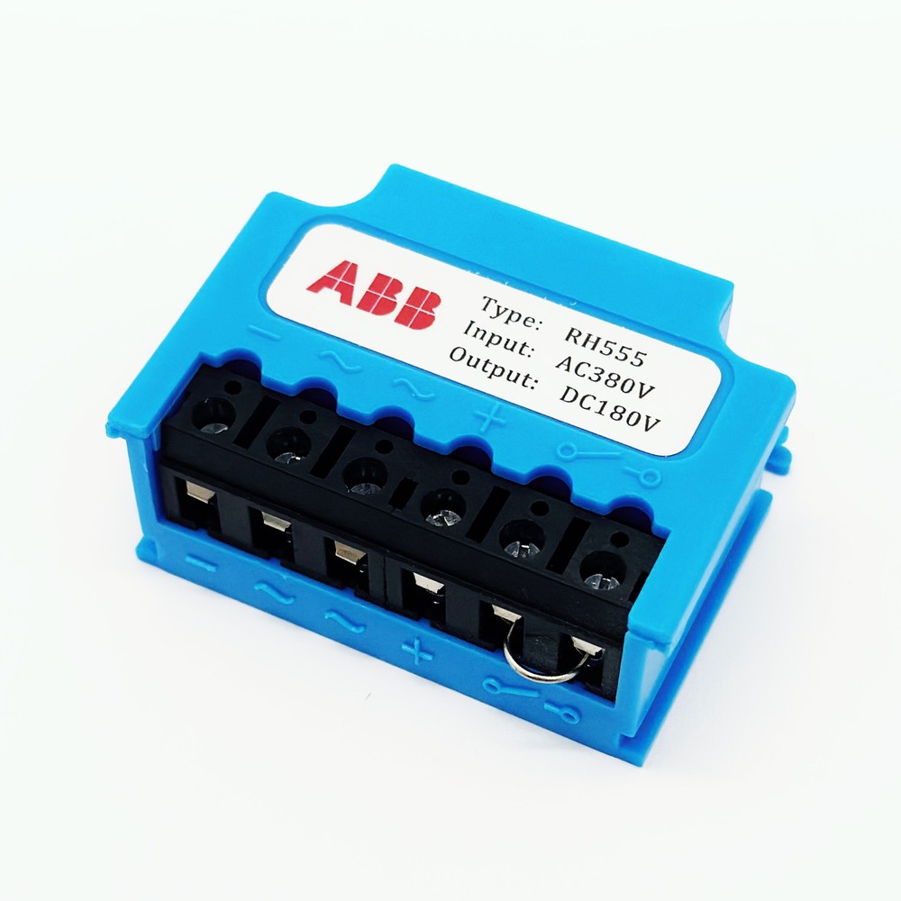 ABB RH555 half-wave rectifier module input 380VAC output 180VDC