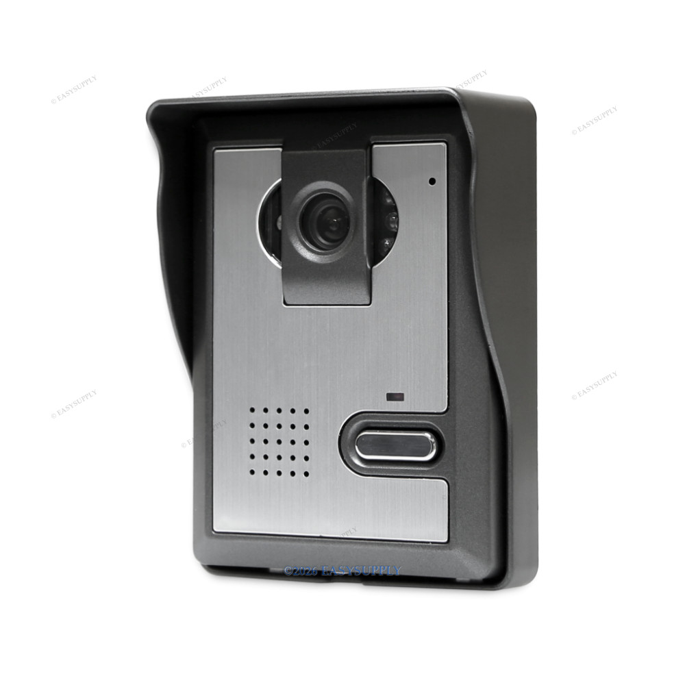 7inch Video Door Entry Security Intercom Electric Lock Supported for House/ Flat
