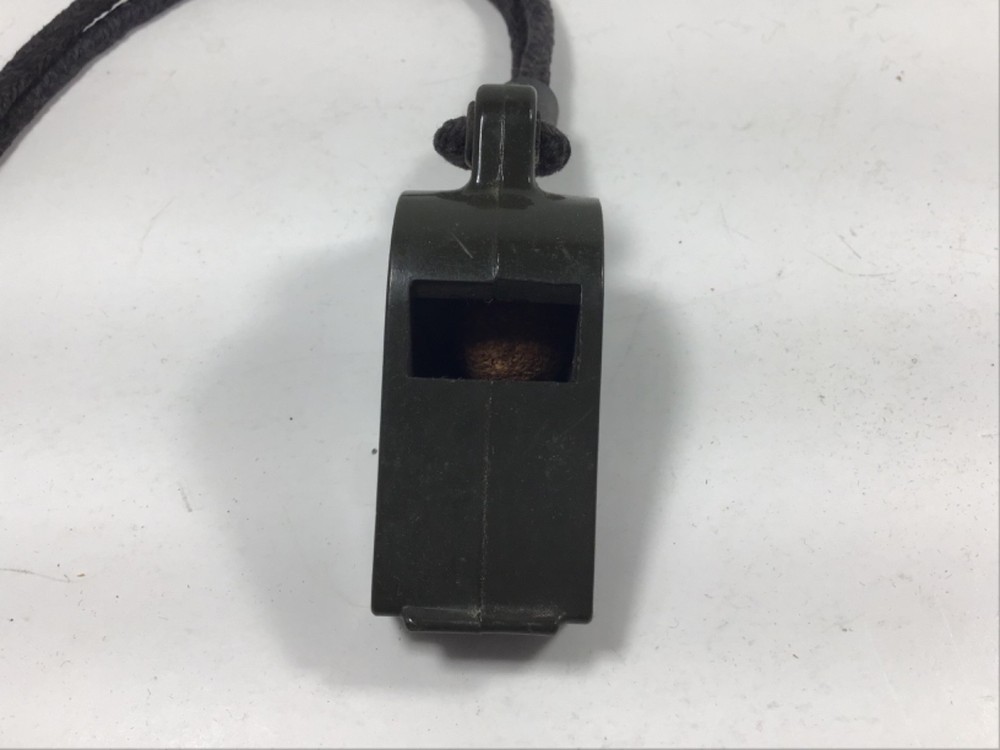 1987 US Army Plastic Whistle US JGB 1987 W2