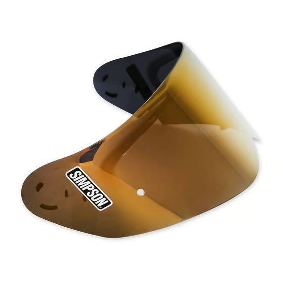 Simpson Safety GBGSE Helmet Shield - Gold Mirror, Ghost Bandit, Speed Bandit NEW