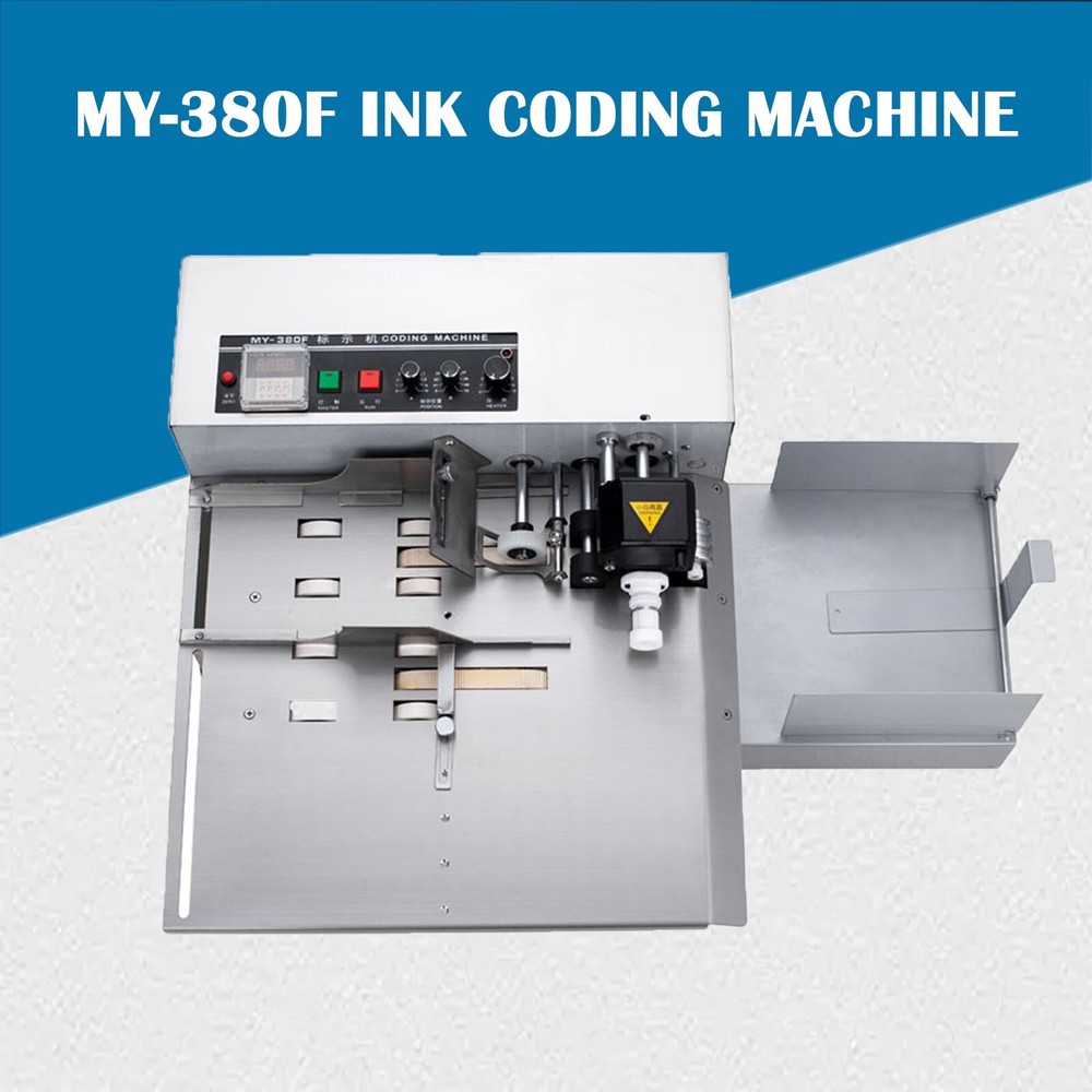MY-380F Automatic Solid Ink Coding Machine Print Date Label High Definition