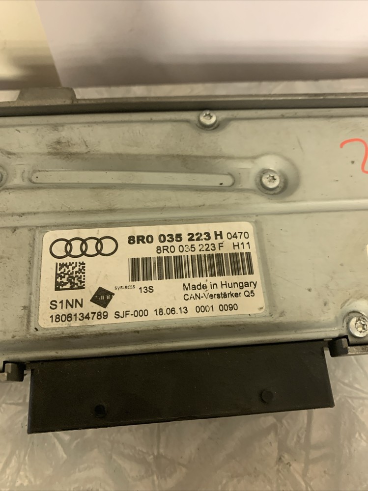2014 AUDI Q5 AMPLIFIER CONTROL MODULE STEREO 8R0035223H