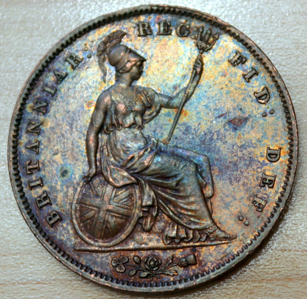 1858 Great Britain Penny
