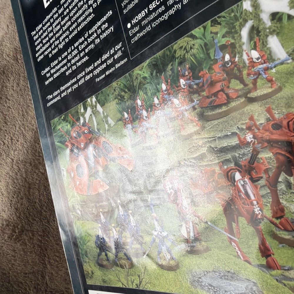 Warhammer 40K - “Codex Eldar” 4th edition 2006. good condition.