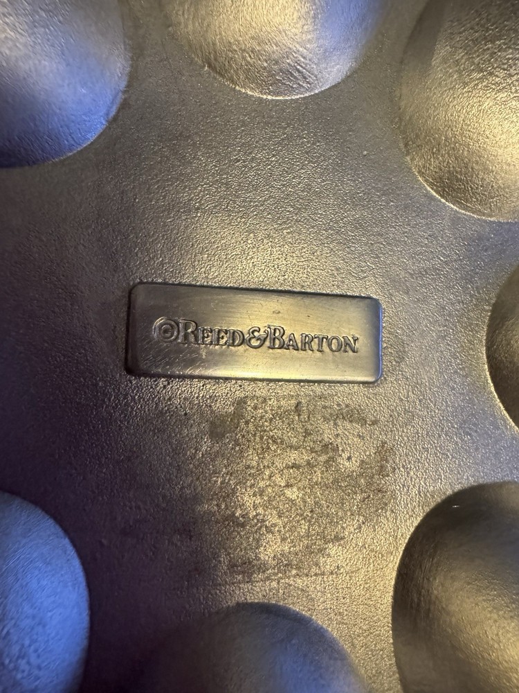 Reed & Barton Deviled Egg Platter 24 Count Silverplate Serving Tray