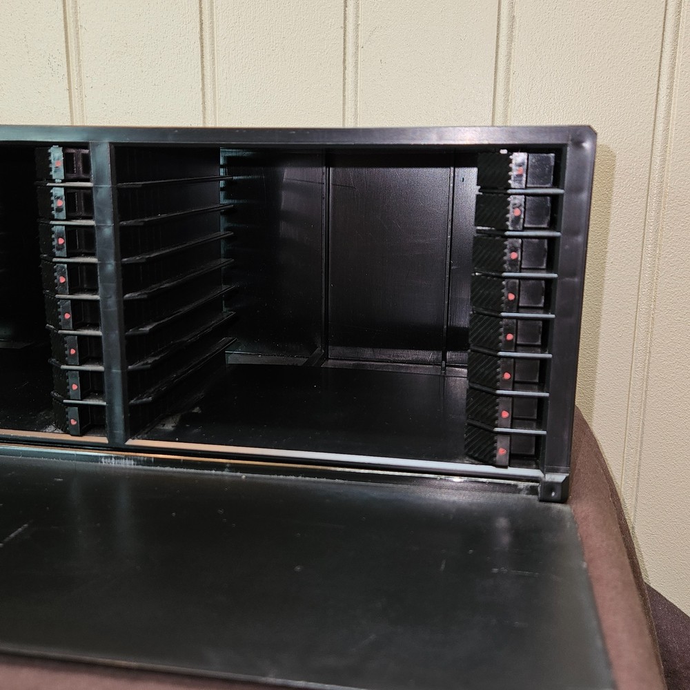 Laserline 24 CD Storage Case Compact Disc Lock And Eject w/Drop-down Door