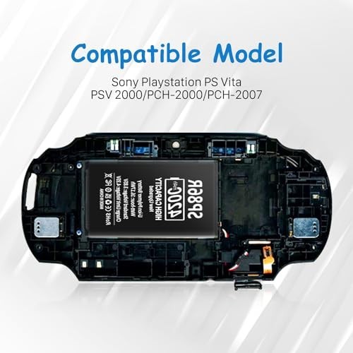 High Capacity 4200mAh PS Vita 2000 Battery Replacement + Disassembly Tool Kit