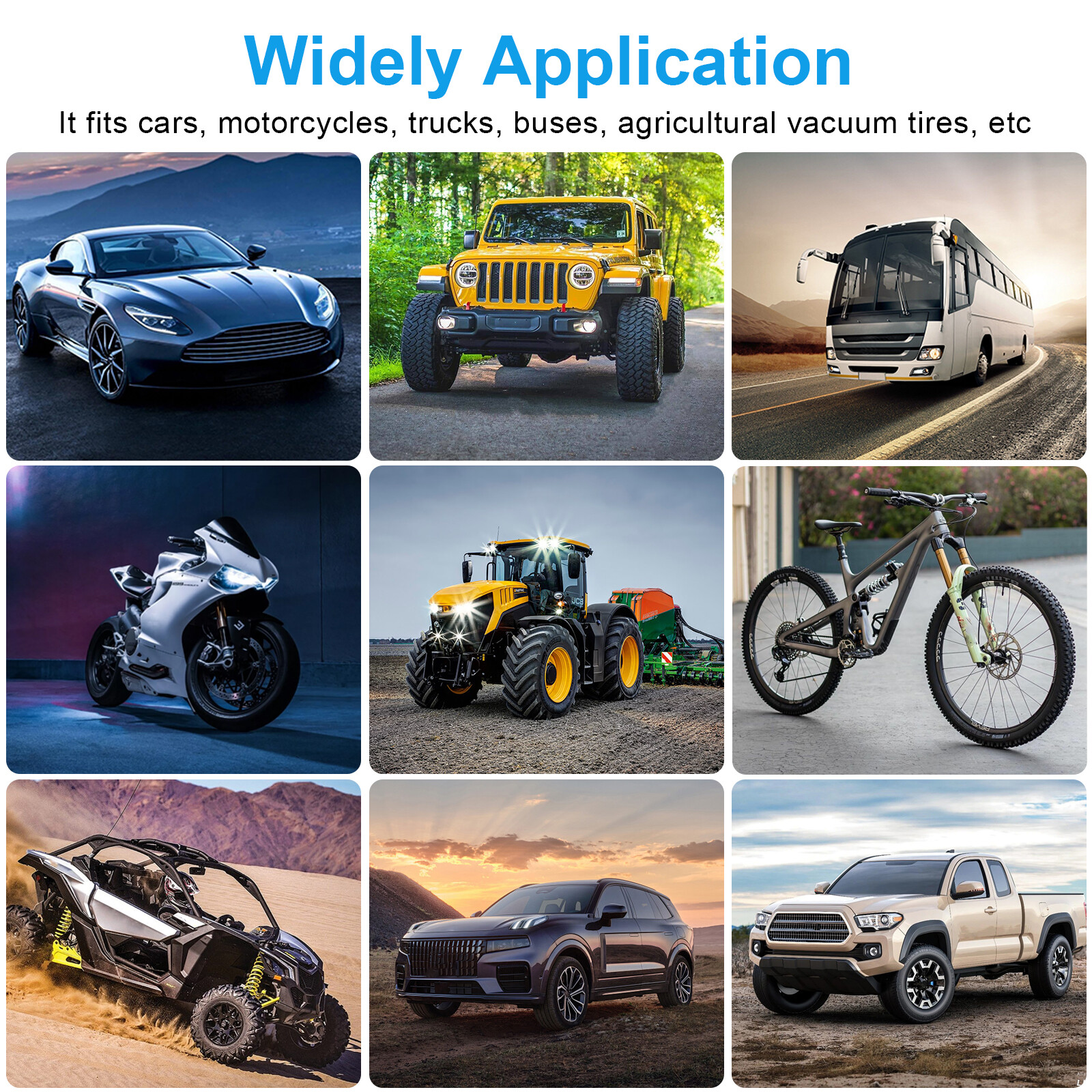 100Pcs Tire Repair Rubber Nails Tyre Puncture Repair Screws Kit with Screwdriver