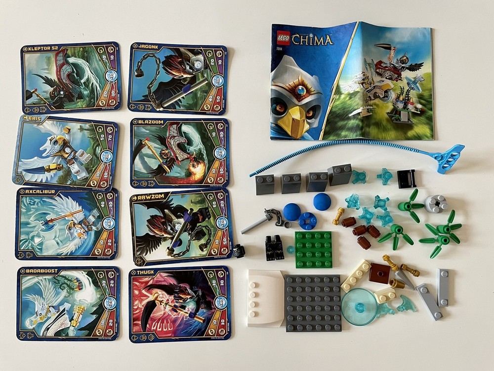 Lego Chima 70114 Not Complete With Instructions Without Box