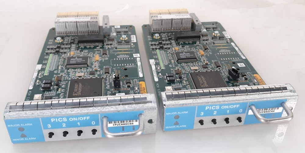 Pair of Juniper HCM-M10I-S IPUCAAGCAA Control Processor Module