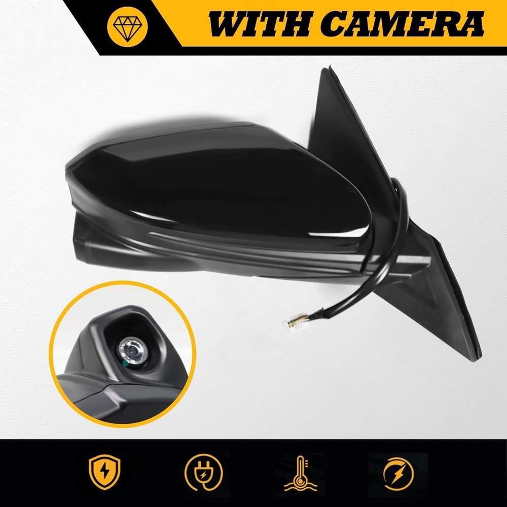 Civic Side View Mirror 2016-2022 w Camera Heated