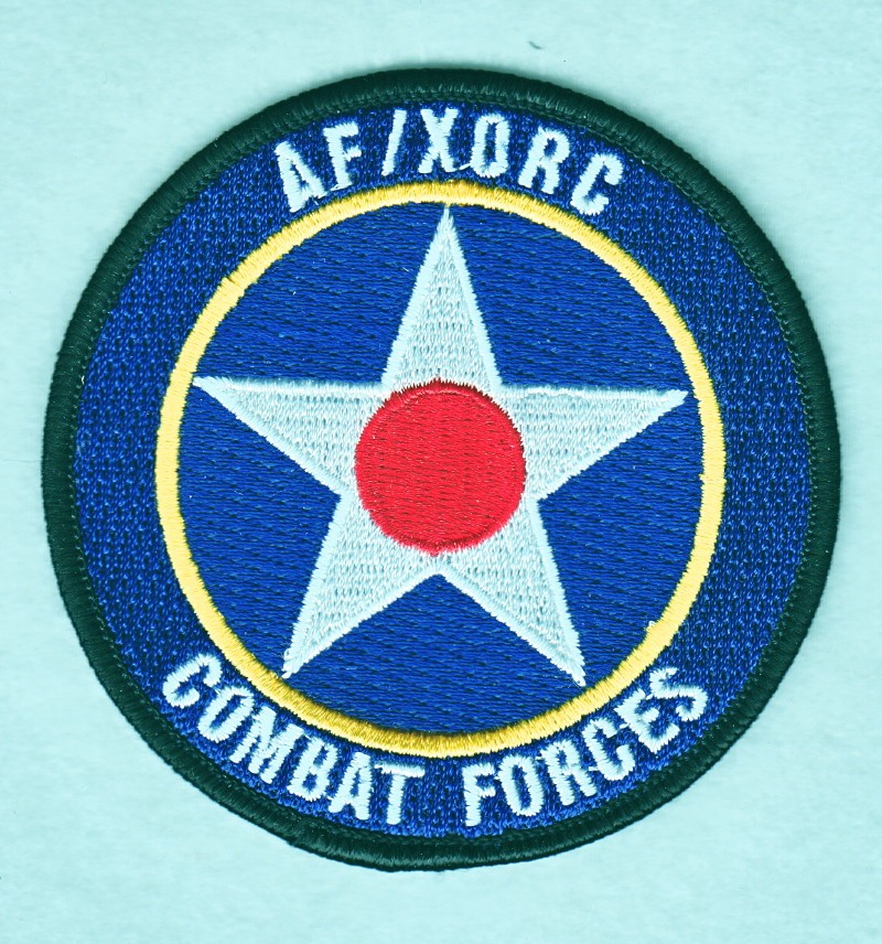 USAF Air Force Patch:  AF/XORC  - 3 1/2"