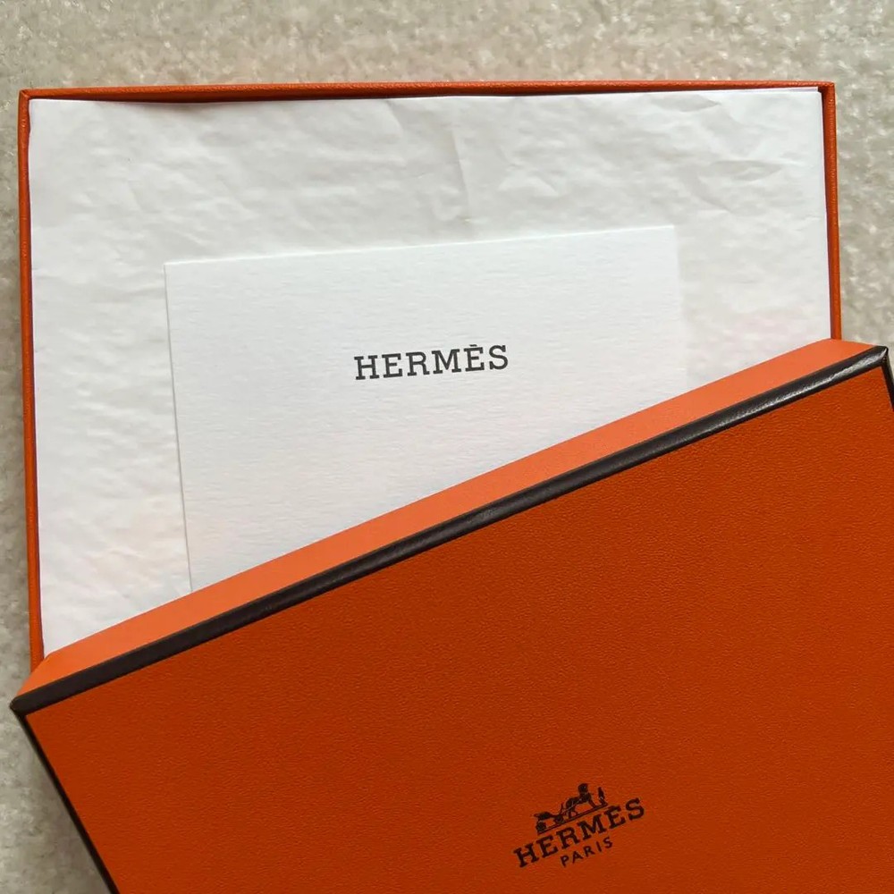 HERMES Notebook stationery Silk Note Pink NEW