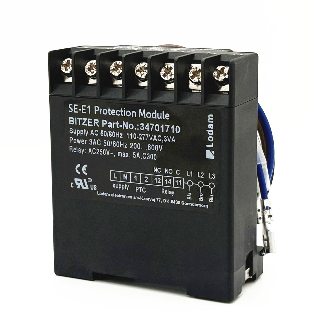 1pcs Replace Lodam SE-E1 Protection Module Bitzer Part-no.34701710