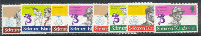 SOLOMONS 1982 75th Ann BOY SCOUTS Boys Brigade 100th