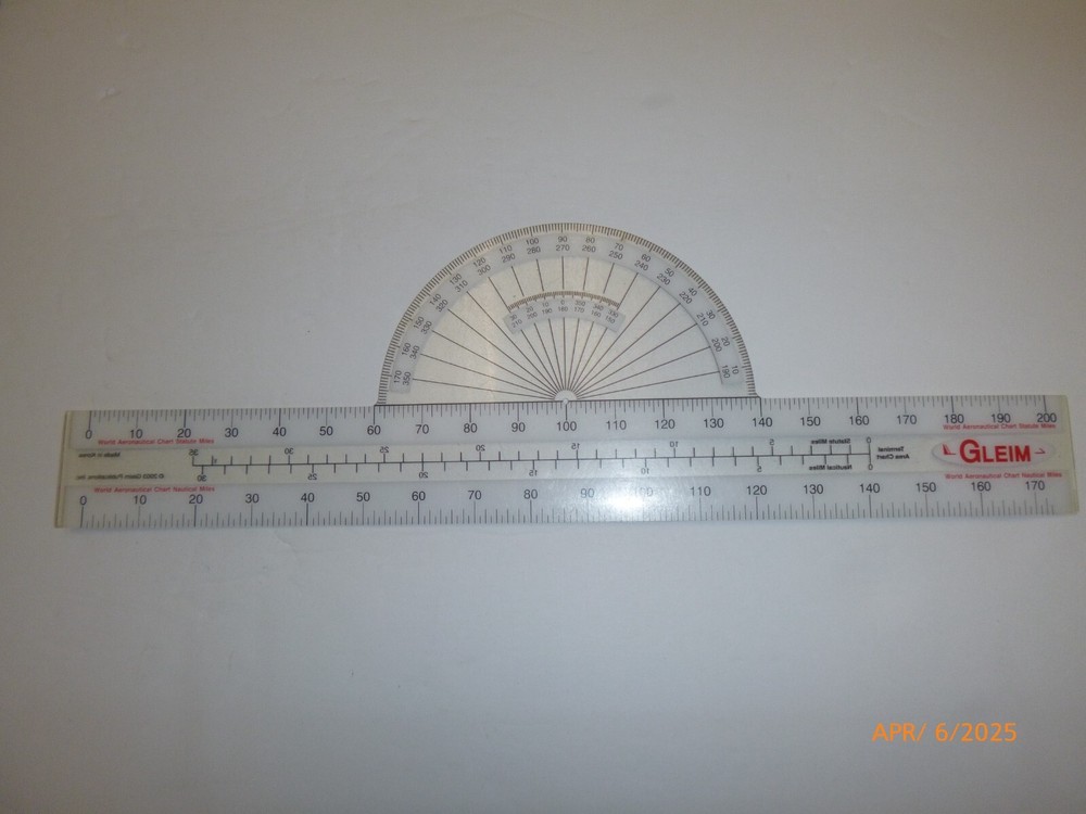 Gleim Aviation Navigation Plotter