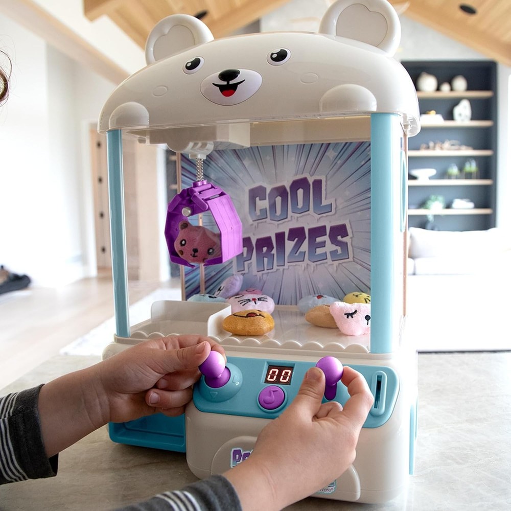 Polar Bear Prize Machine Crane Game - Electronic Arcade Game Machine for Ages...