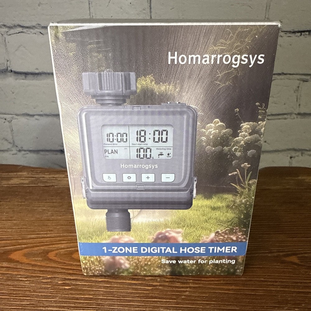 Homarrogsys Hose Timer 1 Zone Garden Hose Timer Water Hose Timer