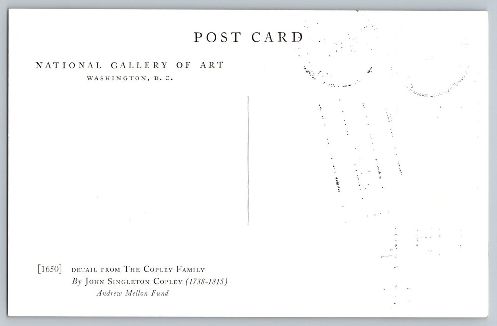 #1273 John Copley FDC Maxi Card