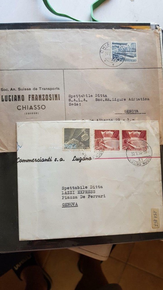 2019_059: POSTAL HISTORY: binder with about 100 postal history documents