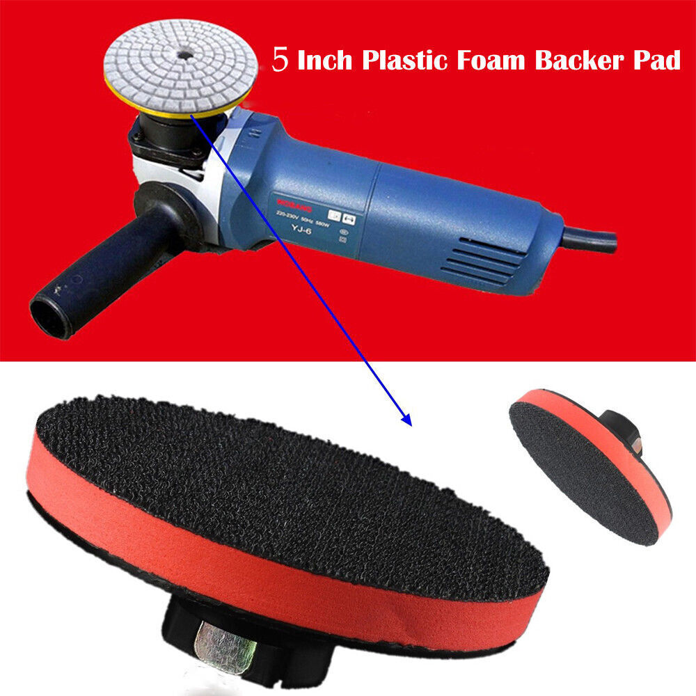 125mm x 2mm Hook and Loop Interface Backing Pad Polishing Sanding Angle Grinder