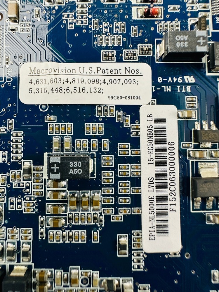VIA EPIA-NL5000E Nano-ITX CPU Board