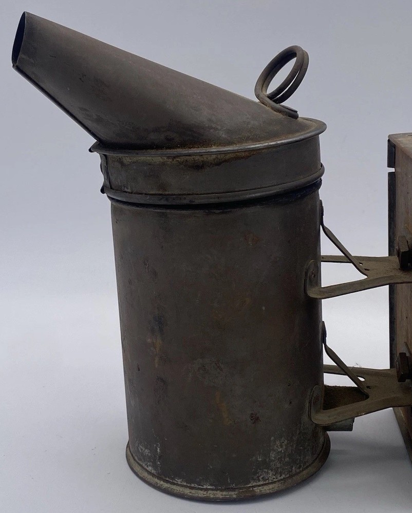Vintage Bee Smoker Leather Bellows